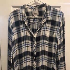 Bass flannel top